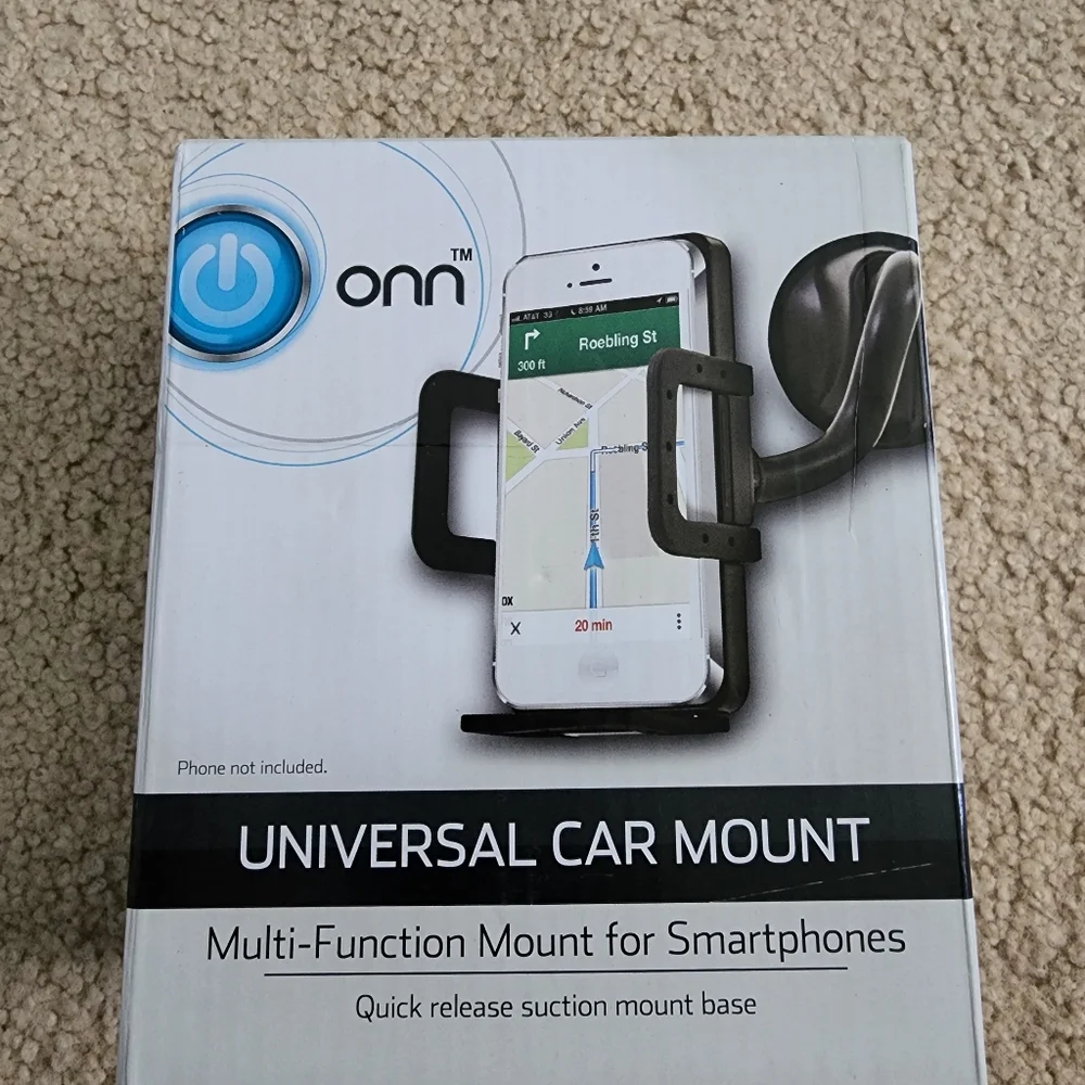 (NEW IN BOX) ONN Universal Car Phone Mount